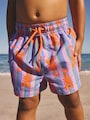 Pink/Lilac Printed Swim Shorts (3mths-7yrs) - Size 3-6 Months (62-68cm)