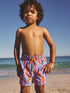 Pink/Lilac Printed Swim Shorts (3mths-7yrs) - Size 3-6 Months (62-68cm) - Default 1