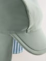 Sage Green Legionnaire Swim Hat (3mths-10yrs) - Size 3-9 Months (62-74cm)