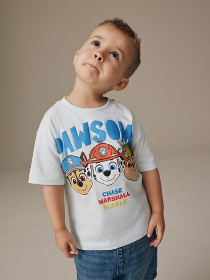 Light Green Paw Patrol Short Sleeve T-Shirt (9mths-8yrs) - Light Green / 7 - 8 Years (122 - 128cm)