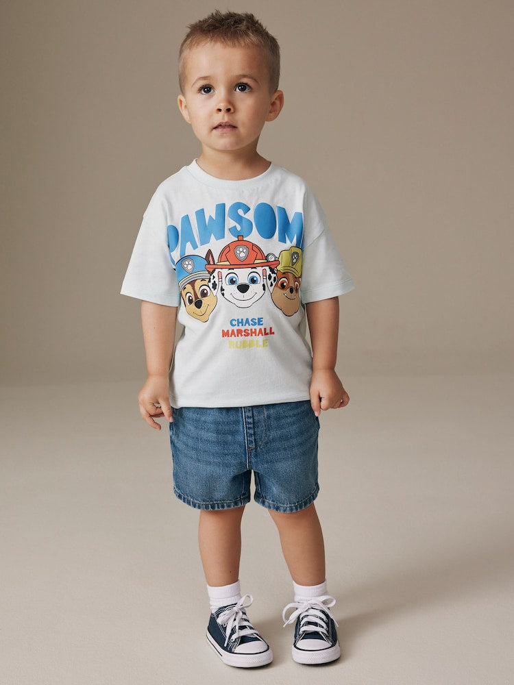 Light Green Paw Patrol Short Sleeve T-Shirt (9mths-8yrs)