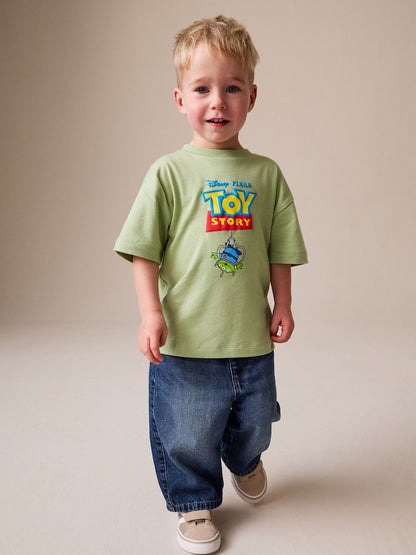Sage Green Toy Story Short Sleeve T-Shirt (3mths-8yrs)