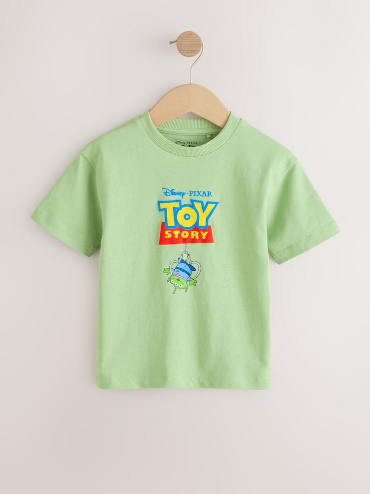 Sage Green Toy Story Short Sleeve T-Shirt (3mths-8yrs)