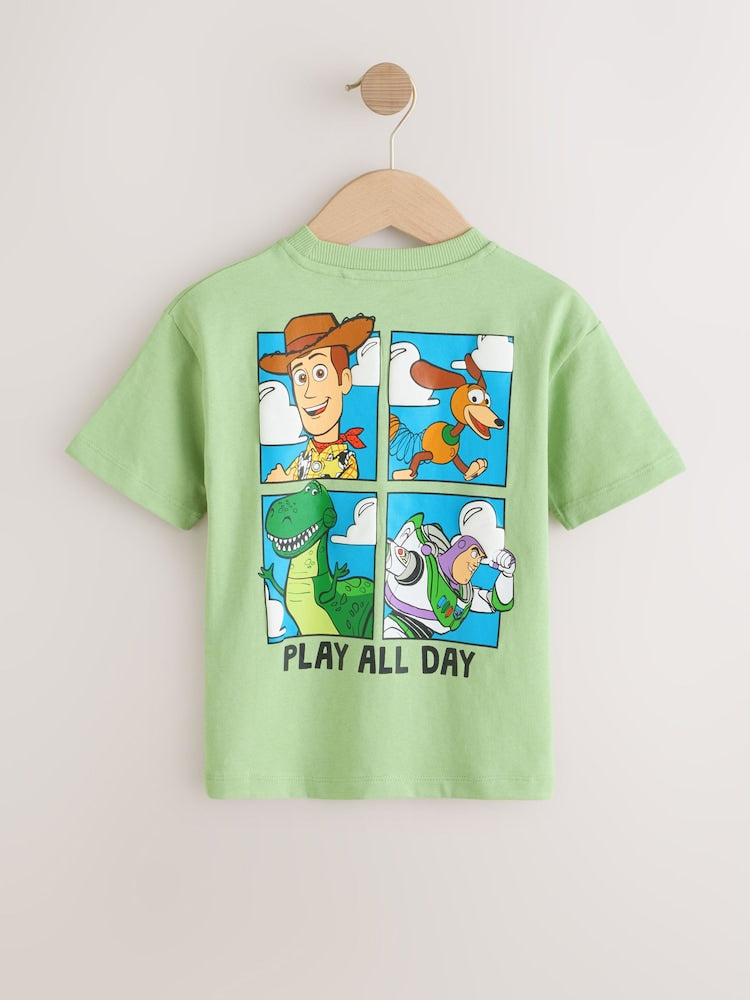Sage Green Toy Story Short Sleeve T-Shirt (3mths-8yrs)