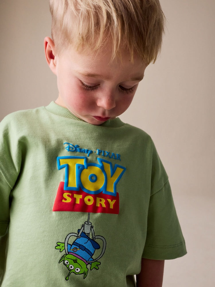 Sage Green Toy Story Short Sleeve T-Shirt (3mths-8yrs)