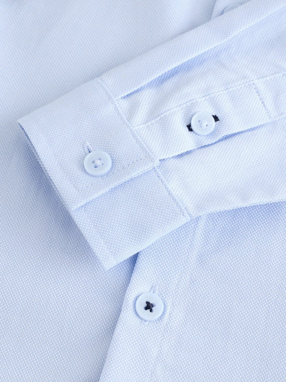 Baker by Ted Baker Blue Long Sleeve Shirt with Tie