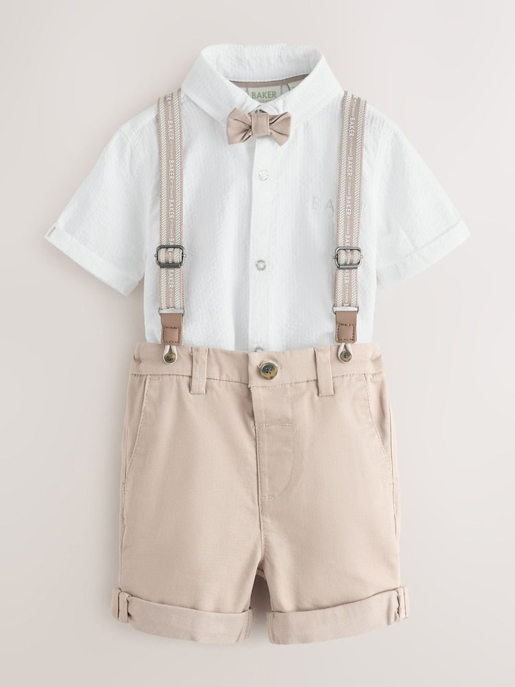 Baker by Ted Baker 3 Piece Shirt, Shorts and Braces Set