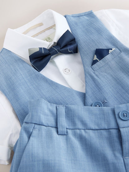 Baker by Ted Baker Shirt Waistcoat and Shorts Set