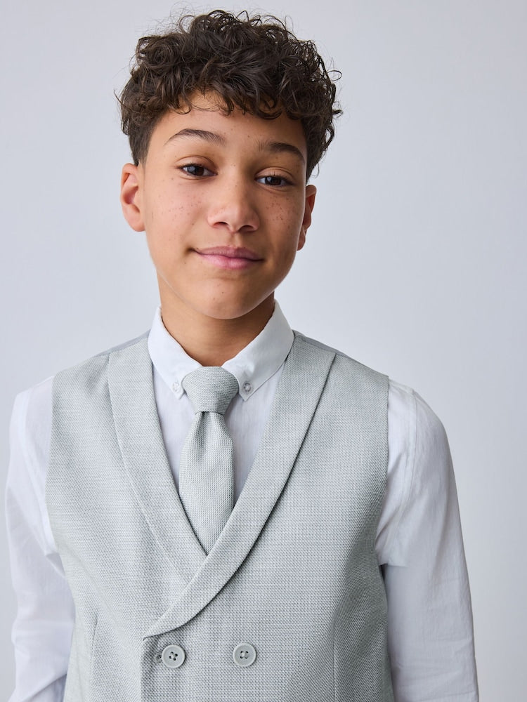 Baker by Ted Baker Waistcoat, Shirt And Tie Set
