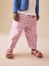 Pink/Blue Gingham Pullon Barrel Trousers (3mths-7yrs)