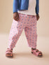 Pink/Blue Gingham Pullon Barrel Trousers (3mths-7yrs) - Size 3-6 Months (62-68cm) - Option 1