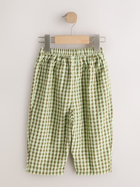Green Pullon Trousers (3mths-7yrs) - Size 3-6 Months (62-68cm)