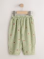 Green Pullon Trousers (3mths-7yrs) - Size 3-6 Months (62-68cm)