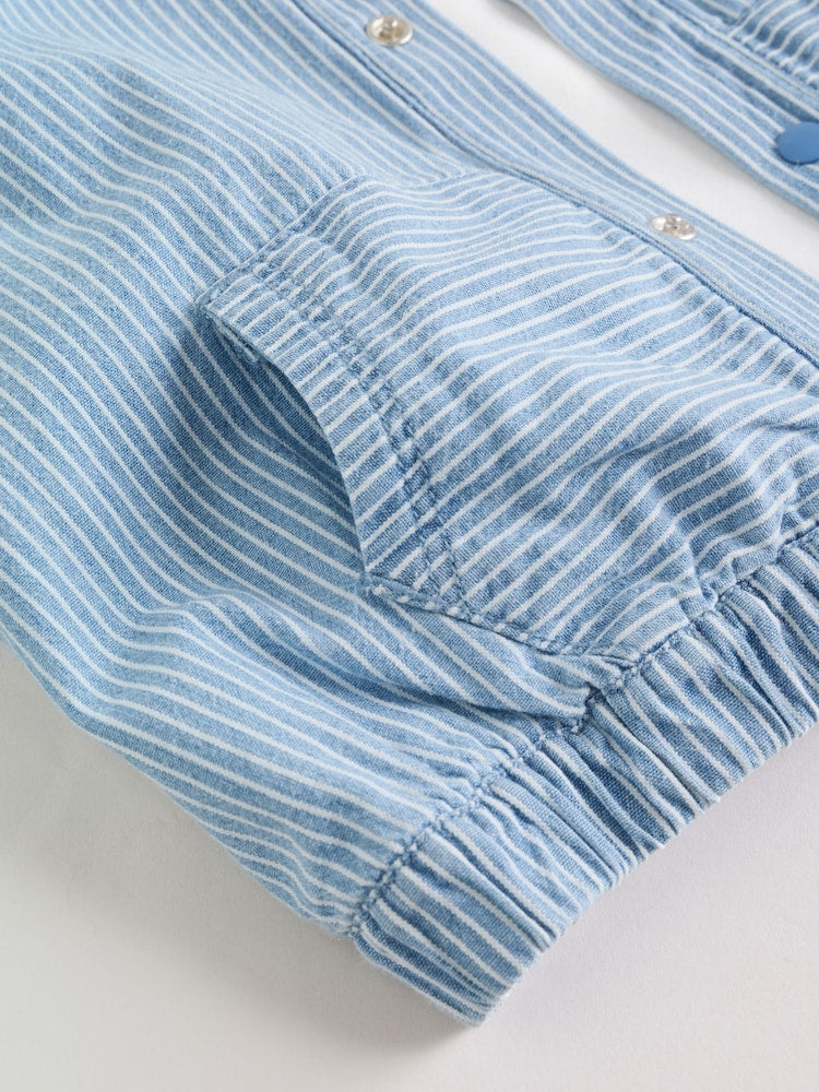 Blue Jacket, Top and Trousers 3 Piece Baby Set (0mths-2yrs)