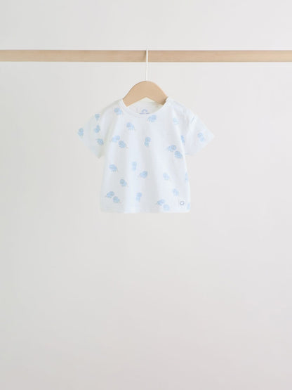 Blue Lion Tops and Shorts Baby Set 6 Piece (0mths-3yrs)