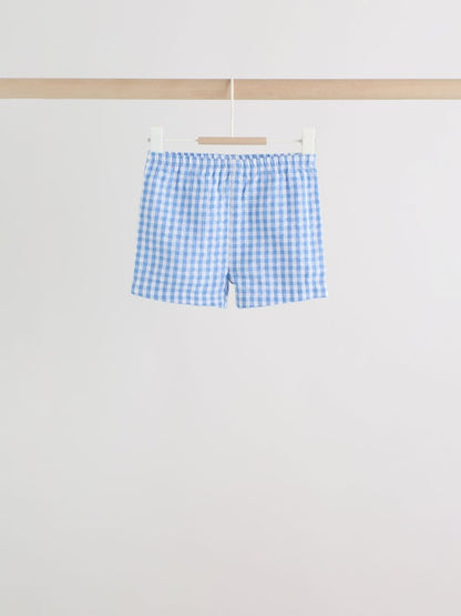 Blue Lion Tops and Shorts Baby Set 6 Piece (0mths-3yrs)