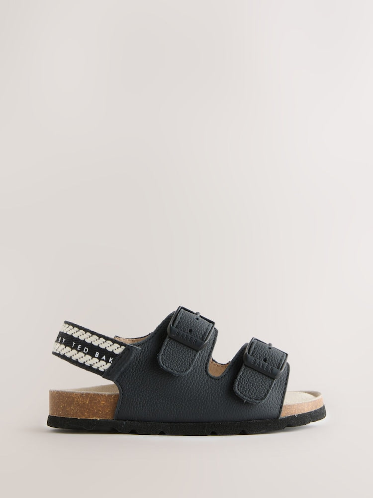 Baker by Ted Baker Double Strap Footbed Sandals