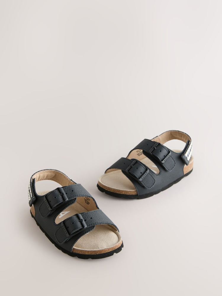 Baker by Ted Baker Double Strap Footbed Sandals
