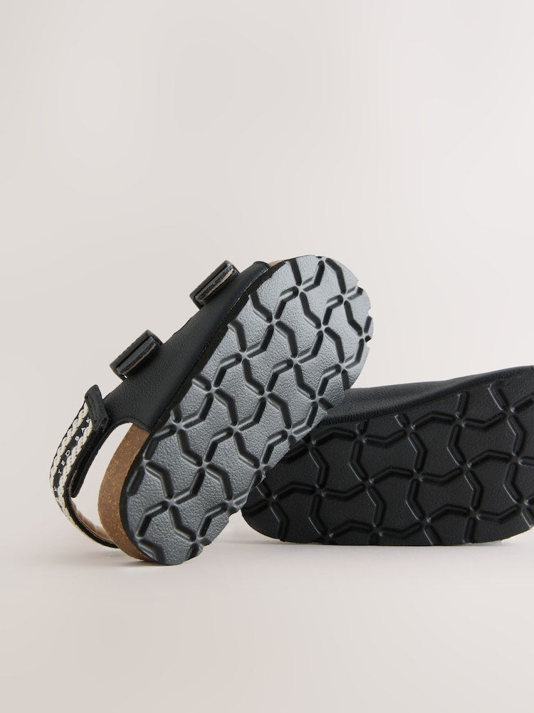 Baker by Ted Baker Double Strap Footbed Sandals