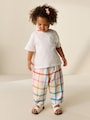 White Short Sleeve Pocket T-Shirt (3mths-7yrs) - Size 3-6 Months (62-68cm)