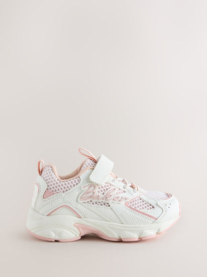 Baker by Ted Baker Pink Sporty Mesh Chunky Trainers