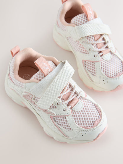 Baker by Ted Baker Pink Sporty Mesh Chunky Trainers