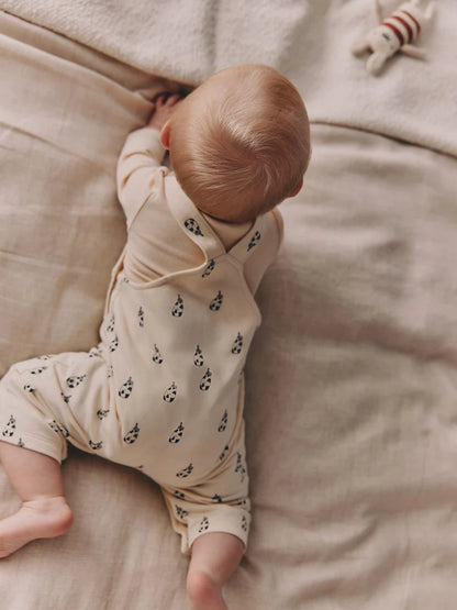 Neutral Milk Club Jersey Dungarees and Bodysuits Baby Set (0mths-2yrs)
