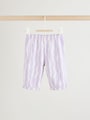 Purple Flower Baby T-Shirts And Trousers 2 Piece Set (0mths-2yrs) - Size 50cm (First Size)