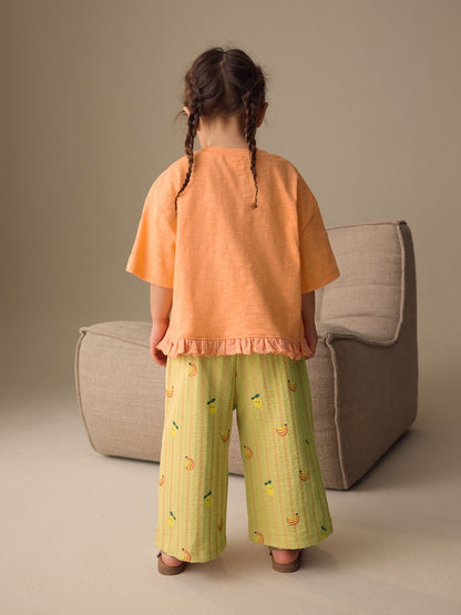 Orange Top and Barrel Set (3mths-7yrs)