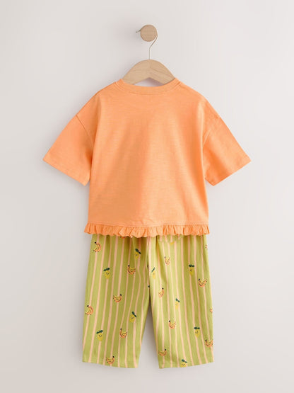 Orange Top and Barrel Set (3mths-7yrs)