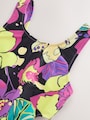Black Tropical Cutout Swimsuit (3-16yrs) - Size 3 Years (98cm)