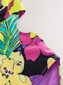 Black Tropical Cutout Swimsuit (3-16yrs) - Size 3 Years (98cm)