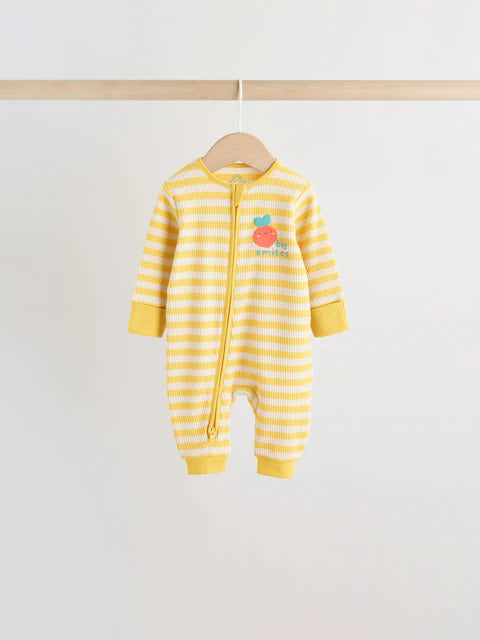 Multi Stripe Baby Sleepsuits 3 Pack (0mths-3yrs)
