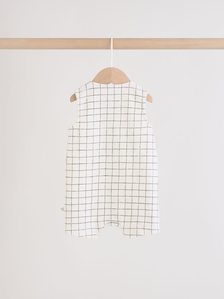 Milk Club Printed Jersey Baby Rompers 3 Pack