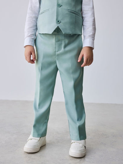 Baker by Ted Baker Waistcoat Shirt And Trousers Set - Size 12-18 Months (80-86cm)