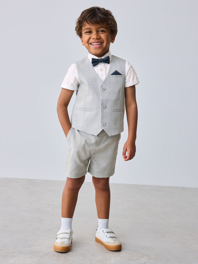 Baker by Ted Baker Shirt Waistcoat and Shorts Set