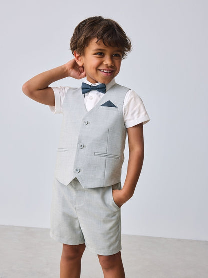 Baker by Ted Baker Shirt Waistcoat and Shorts Set
