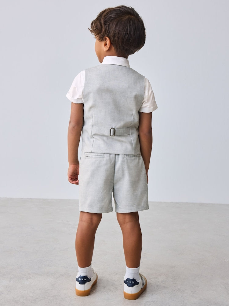 Baker by Ted Baker Shirt Waistcoat and Shorts Set
