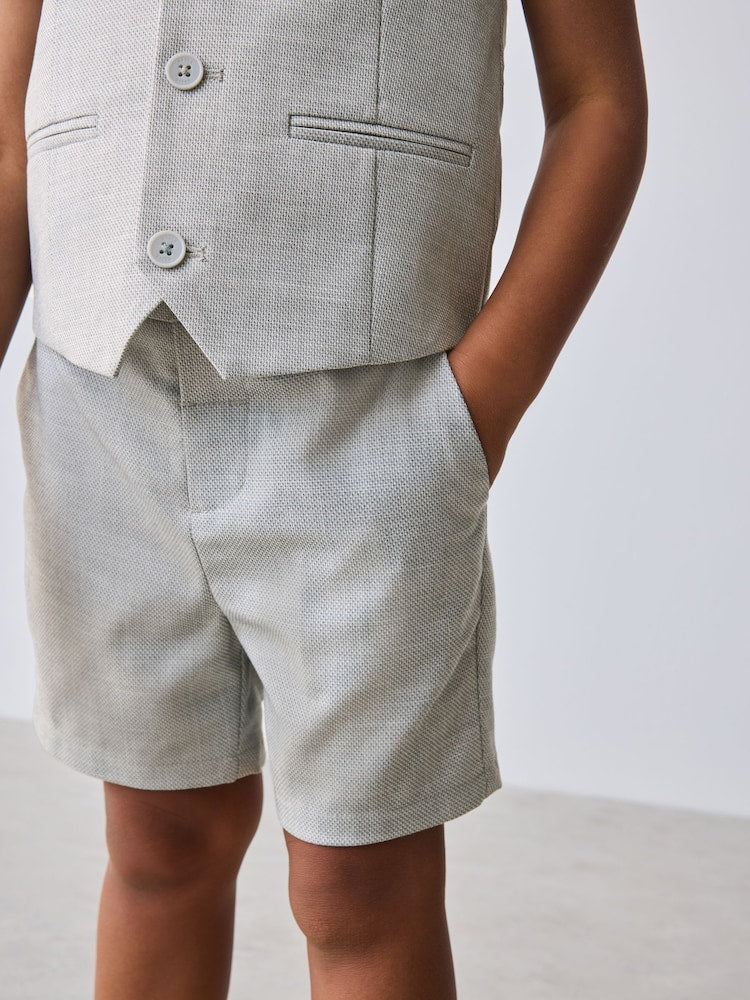 Baker by Ted Baker Shirt Waistcoat and Shorts Set