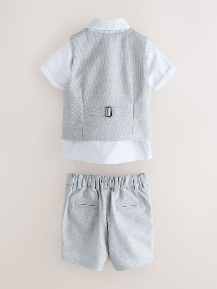 Baker by Ted Baker Shirt Waistcoat and Shorts Set