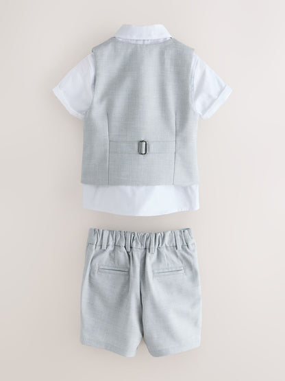 Baker by Ted Baker Shirt Waistcoat and Shorts Set