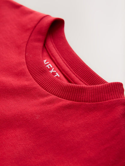 Red Police Car Short Sleeve Appliqué T-Shirt (3mths-7yrs) - Size 3-6 Months (62-68cm)