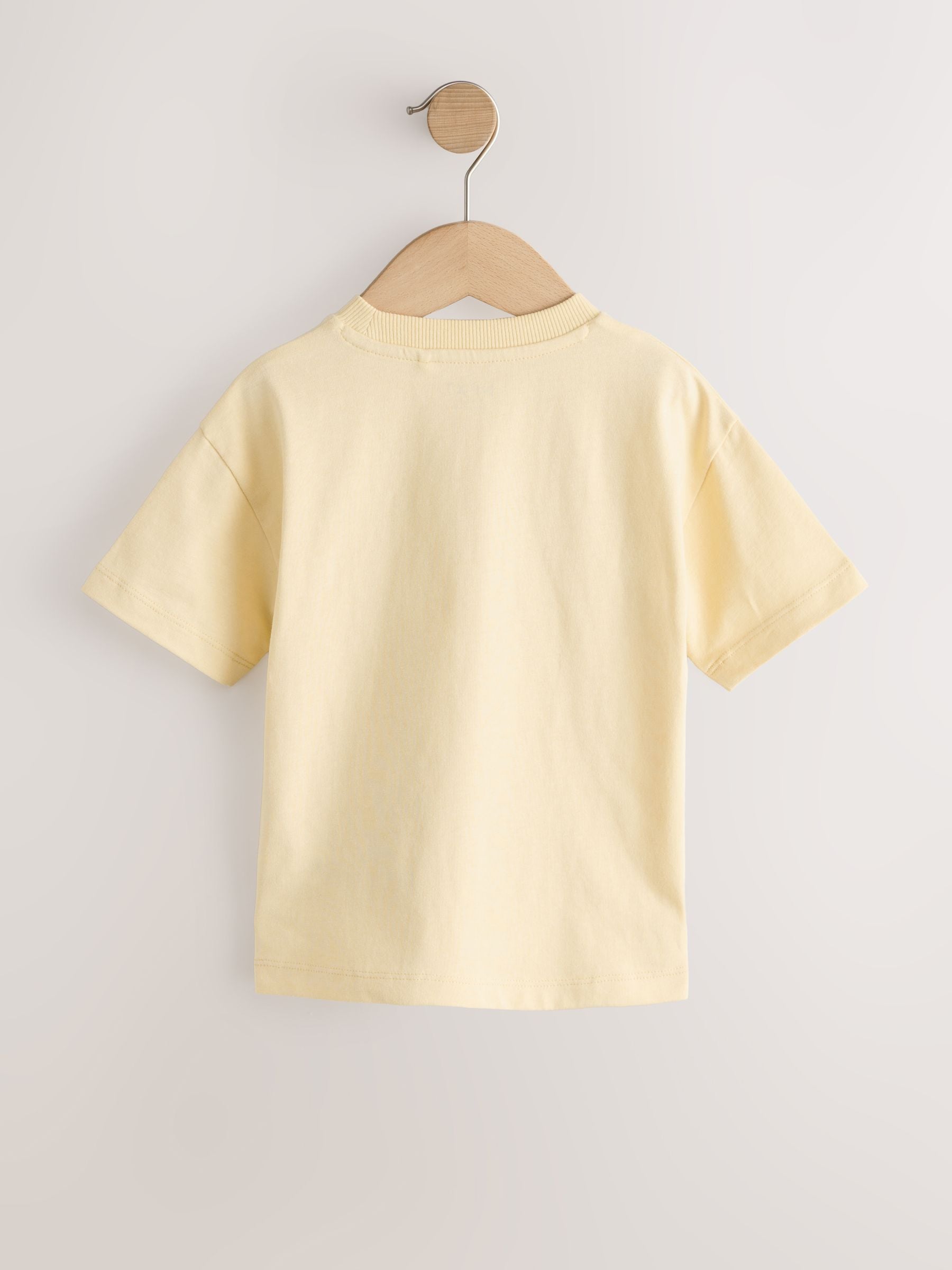 Yellow Bunny Short Sleeve Easter Graphic T-Shirt (3mths-7yrs) - Size 3-6 Months (62-68cm)