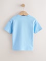 Light Blue Breakfast Trio Short Sleeve Appliqué T-Shirt (3mths-7yrs) - Size 3-6 Months (62-68cm)