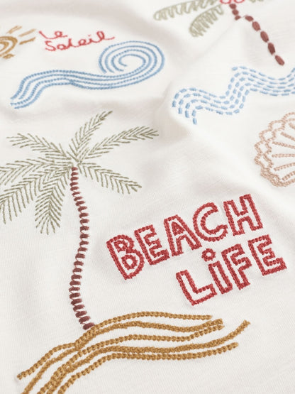 Neutral Beach Palms
