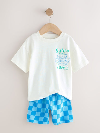 Green/White Food Backprint