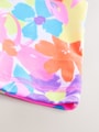 Multi Rainbow Floral Sunsafe Swimsuit (3mths-10yrs) - Size 3-6 Months (62-68cm)