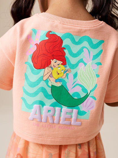 Coral Ariel Disney Top &amp; Skirt Set (3mths-7yrs)
