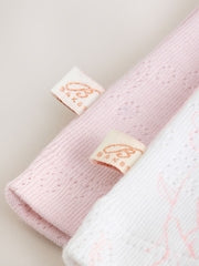 Baker by Ted Baker 2 Pack Pointelle Layette Leggings - Size Newborn