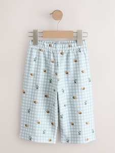 Orange Safari Wide Leg Trousers (3mths-7yrs) - Size 3-6 Months (62-68cm)
